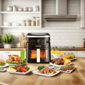 Digital Aerofryer 7.0L with Window (AF7010-B5) – BLACK+DECKER