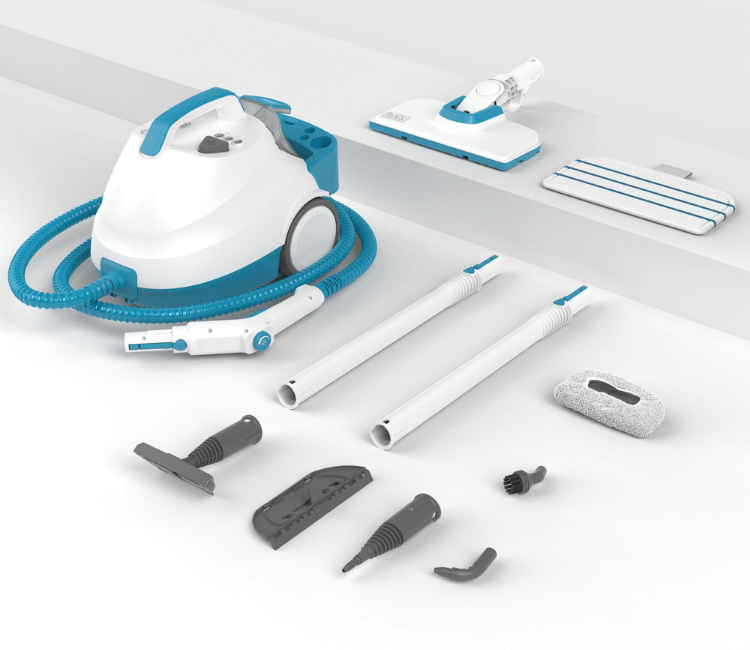 BLACK+DECKER BHSMP2008-GB Steam Mop Head Close-Up – High-Performance Design