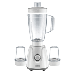 BLACK+DECKER 400W Blender with 2 Grinder Mills (BX4000-B5)