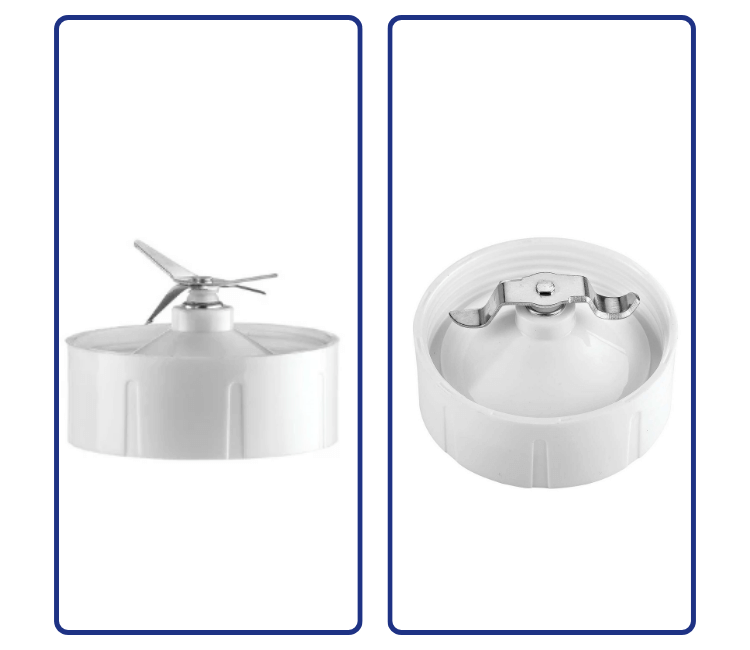 Close-up of the BX4030 grinder mill attachment, ideal for fine grinding of coffee beans, dried spices, and chili.