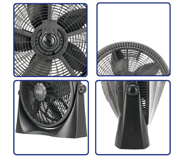 BLACK+DECKER FB1620-B5 Box Fan Speed Control Panel – DVM Africa