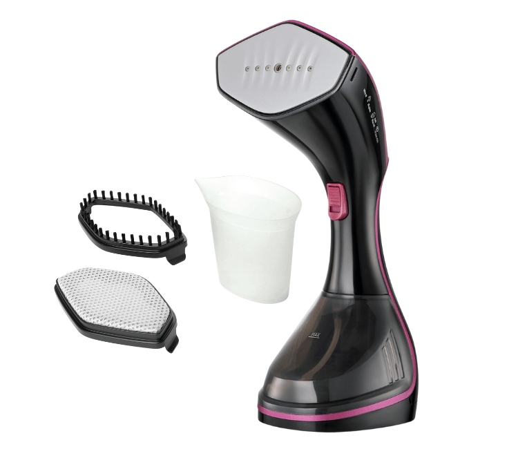 Black+Decker HSTD1600 1600W Digital Handheld Garment Steamer, for fast and gentle wrinkle removal on all types of clothing.
