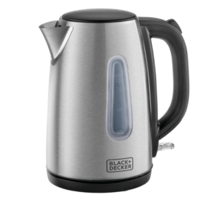 BLACK+DECKER 1.7L Stainless Steel Kettle (JC450-B5)