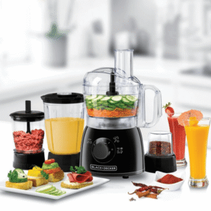 BLACK+DECKER Kitchen Robot Deluxe Food Processor (KR43-B5)