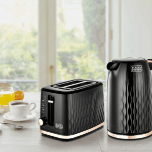 BLACK+DECKER Breakfast Set (Toaster and Kettle) (MBF90-B5)