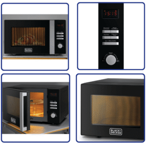 BLACK+DECKER 28L Microwave Oven with Grill (MZ2800PG-B5)