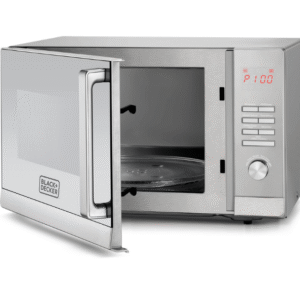BLACK+DECKER 30L Stainless Steel Microwave with Grill (MZ30PGSS-B5)
