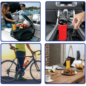 BLACK+DECKER 3-in-1 Sports Blender with Grinder & Juicer (SBX300BCG-B5)