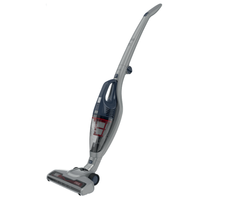 Black+Decker SVB520JW-B5 18V 2.0Ah 2IN1 Lithium Stick Vacuum, cordless and lightweight, designed for powerful cleaning on hard floors and carpets.