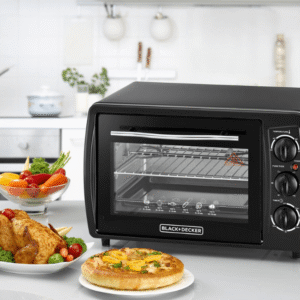 BLACK+DECKER 19L Toaster Oven with Rotisserie (TRO19RDG-B5)